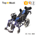 Topmedi Reclining High Back Wheel Chair for Cerebral Palsy Children